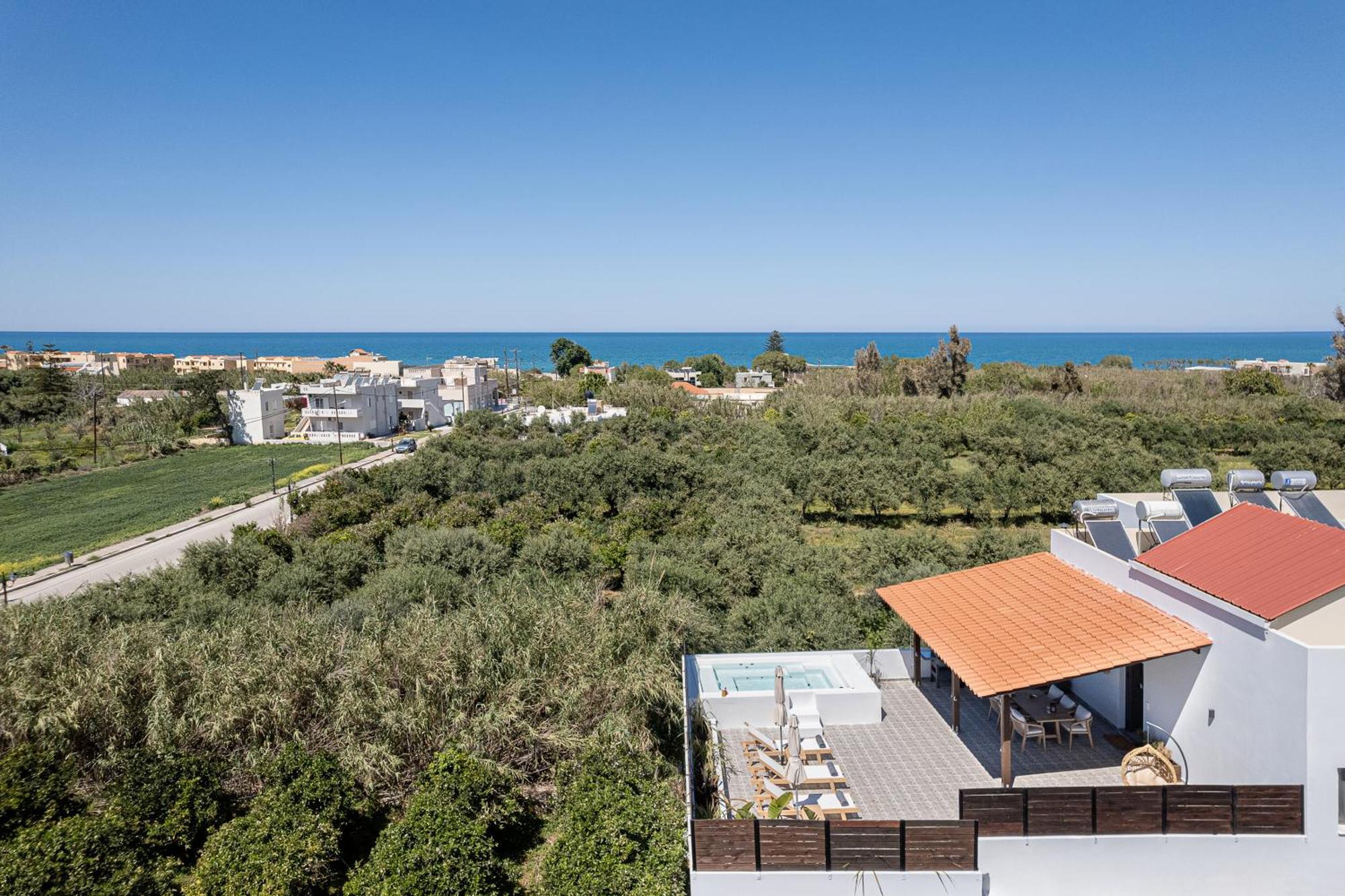Sol Luxury Apartment - Close To The Beach With A Private Mini Pool La Canea Exterior foto