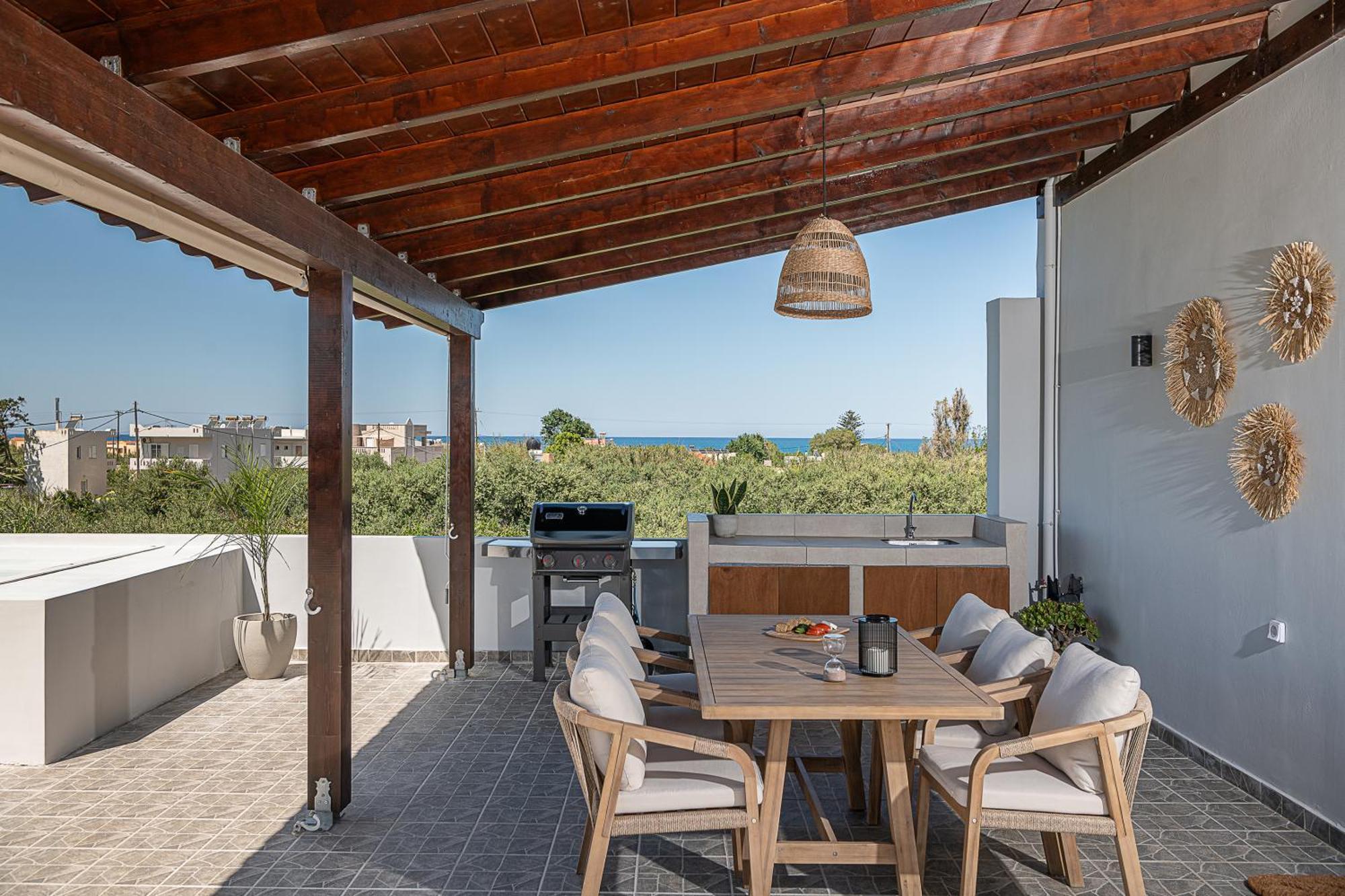 Sol Luxury Apartment - Close To The Beach With A Private Mini Pool La Canea Exterior foto